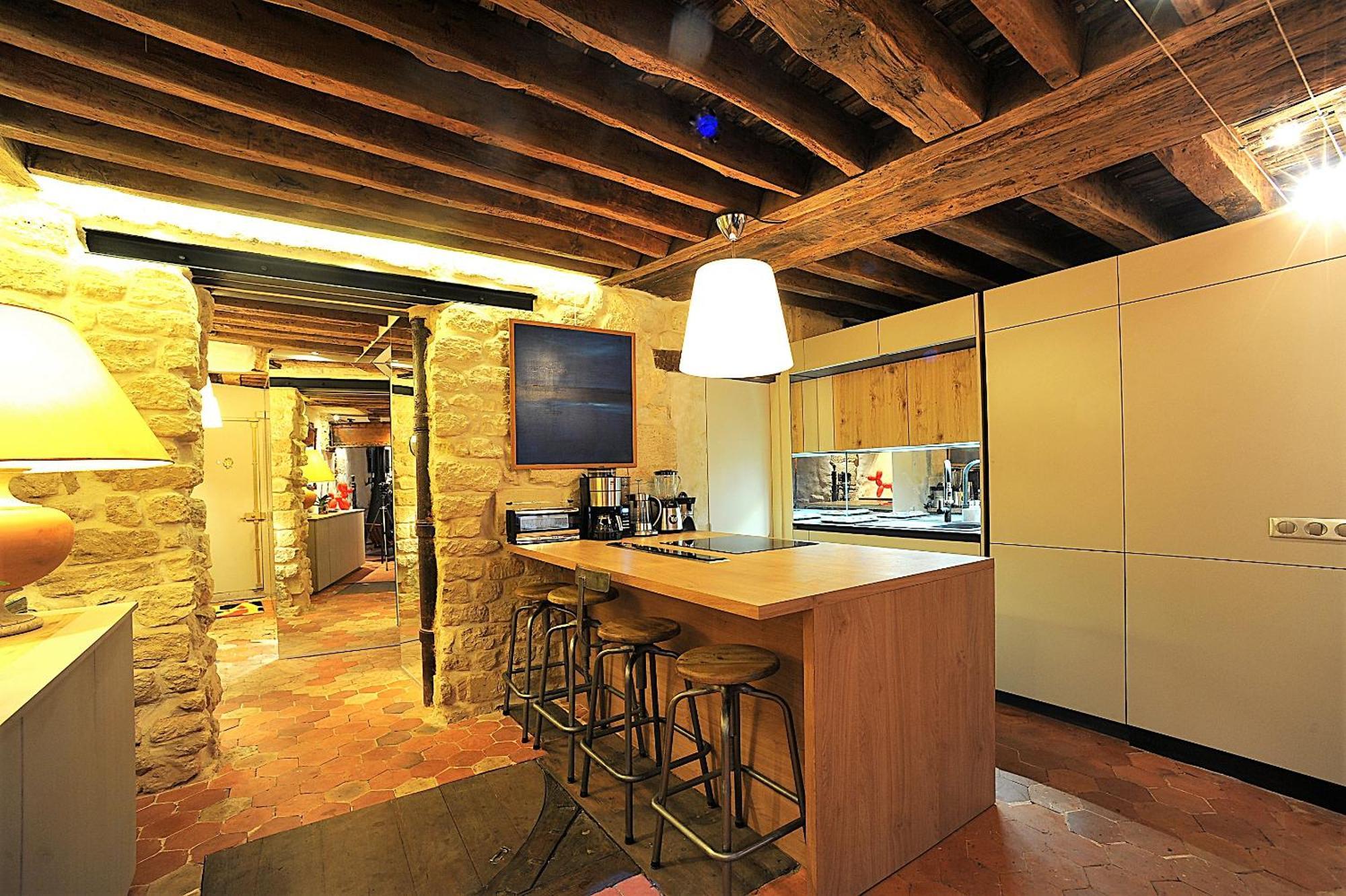 Beautiful Apartment In Historical Marais Paris Extérieur photo